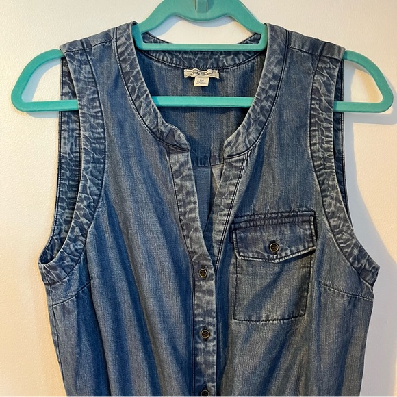 LUCKY BRAND Tencel Romper (Medium) NWOT - Picture 3 of 8